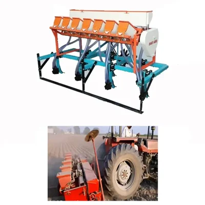 7 Row 14 Pipe Maize Planter for Tractor 35HP Onwards